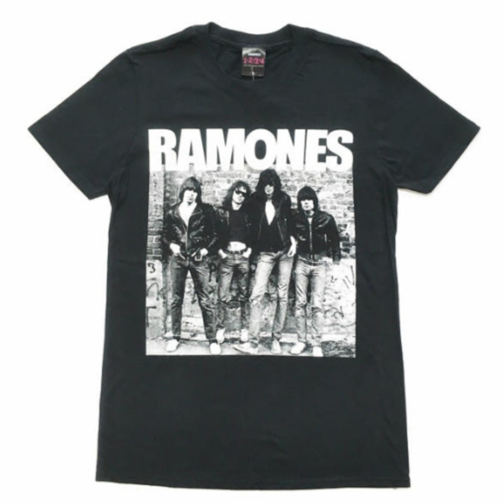 Ramones First Album Men's Black T-Shirt